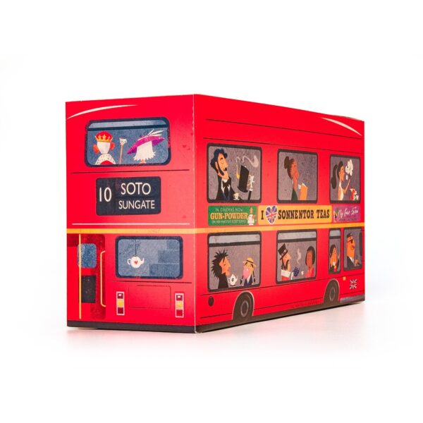 Sonnentor London Bus kolekcia čiernych čajov BIO 84,6 g