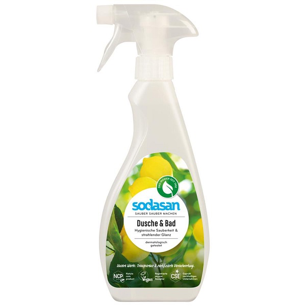 Sodasan Čistiaci prostriedok na sprchy a vane 500 ml