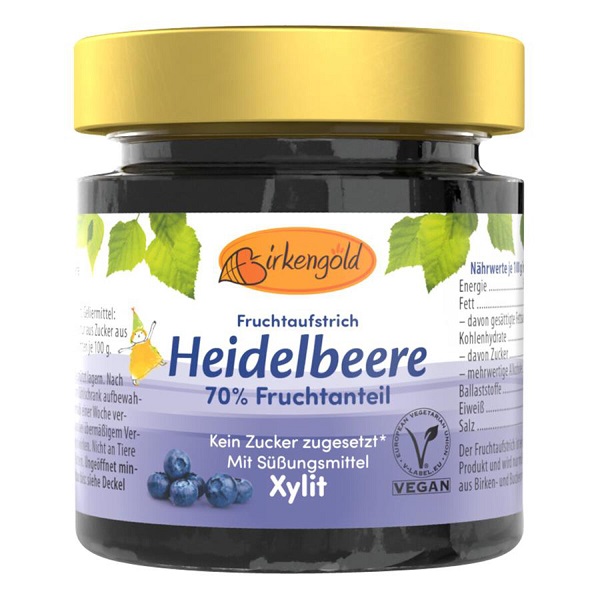 Birkengold Čučoriedková ovocná (Džem) nátierka 200 g