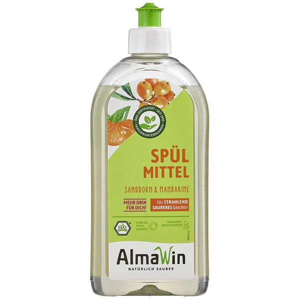 Almawin Prostriedok na riad rakytník a mandarínka 500 ml