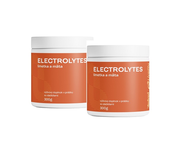 AKCIA Medveď natural 2x Electrolytes lime and mint 300 g
