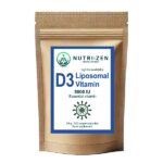 NUTRI&ZEN Lipozomálny D3 vitamín 5000 IU 120 kapsúl / 29g