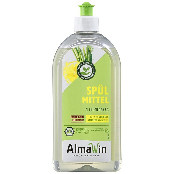 Almawin Prostriedok na riad citrónová tráva 500 ml