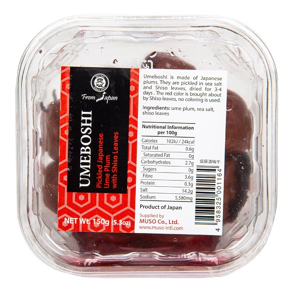 Muso Umeboshi slivky 150 g