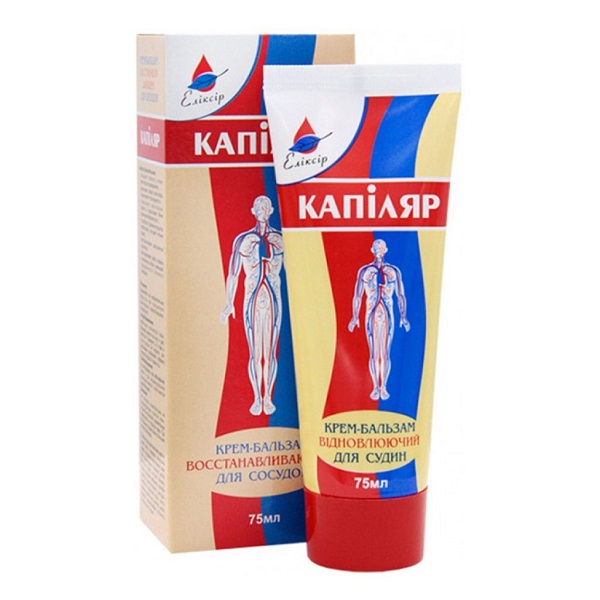 Elixir Kapilar krém na krčové žily 75 ml