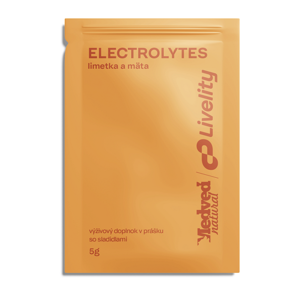 Medveď natural Electrolytes lime and mint 5 g