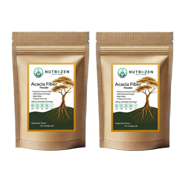 AKCIA 2x NUTRI&ZEN Akáciová vláknina 300 g