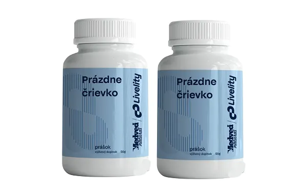 AKCIA Medveď natural 2x Prázdne črievko - Probiotikum pre ľahšie vyprázdňovanie (2x50g)