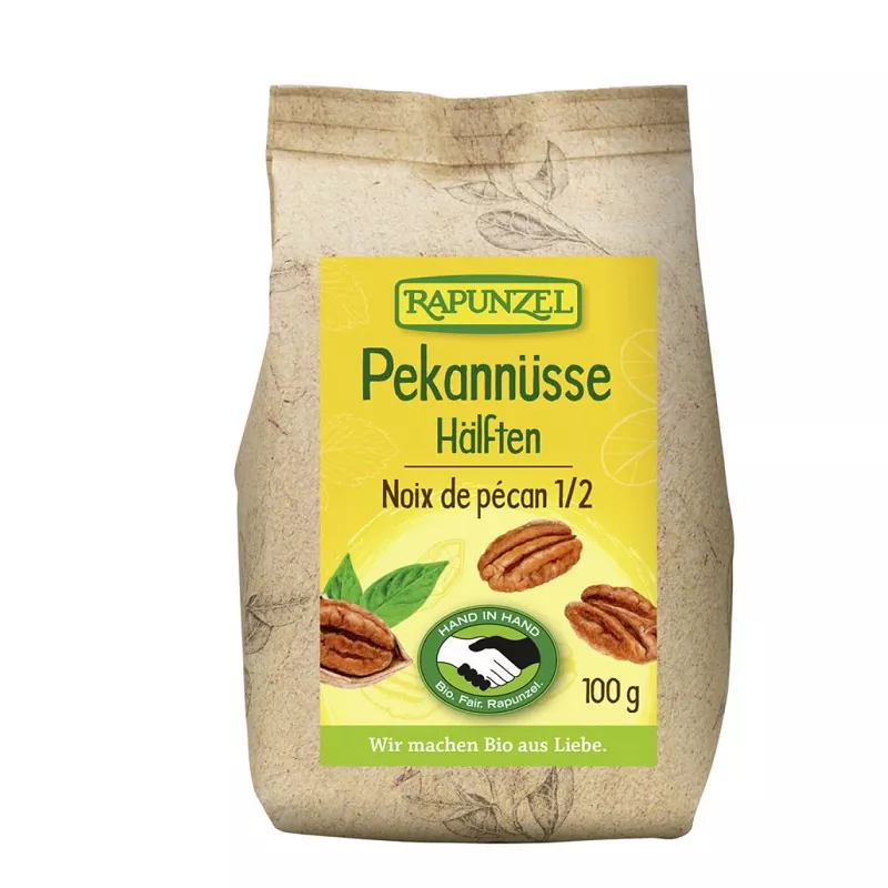 Pekanové orechy lúpané, polené.